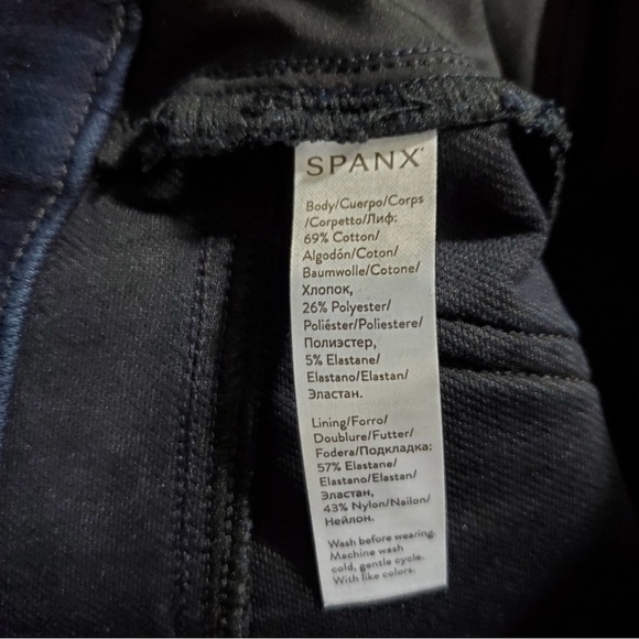 Spanx | Ankle Jean-ish Leggings | L - Picture 7 of 14